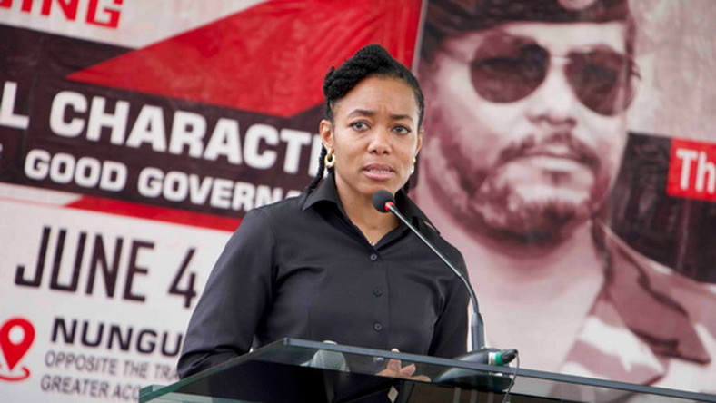 “Hungry people are being asked to show party cards before they’re given food” – Zanetor Rawlings fumes