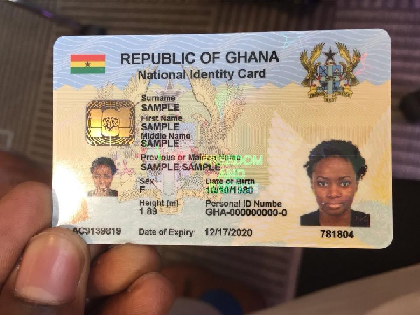Gov’t workers without Ghana card would not be paid – Controller