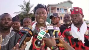 Nana Kwesi Quansah, Omankrado of Gomoa Fetteh