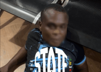 Man seen assaulting wife in viral video released on GHC100,000 bail