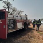 Fire Tender Catches Fire While Responding to Call in Tamale