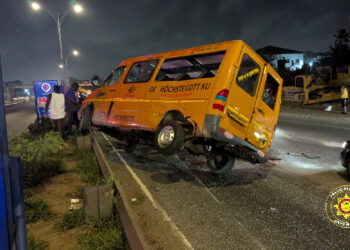 Two killed, 19 injured in multi-vehicle crash near Achimota