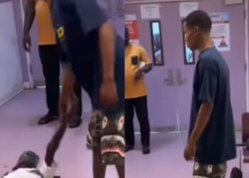 Young man arrested for assaulting Security Officer at Ridge Hospital