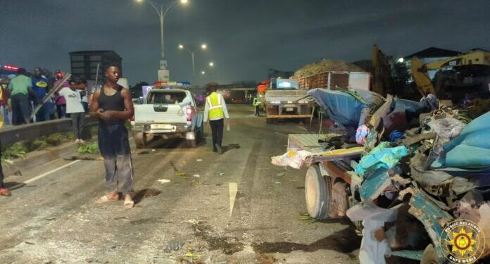 Two dead, 19 injured in gory accident on N1 highway
