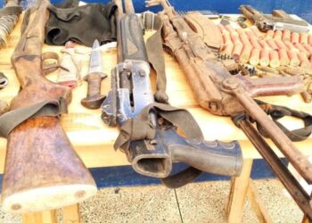 Bono Region: One dead as Police recover five assault rifles after shootout