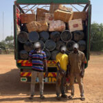 NACOC intercepts 40 drums of Sodium Cyanide and 58 cartons of cigarettes