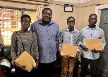 MP Kwabena Boateng awards Scholarships to top students in Ejisu